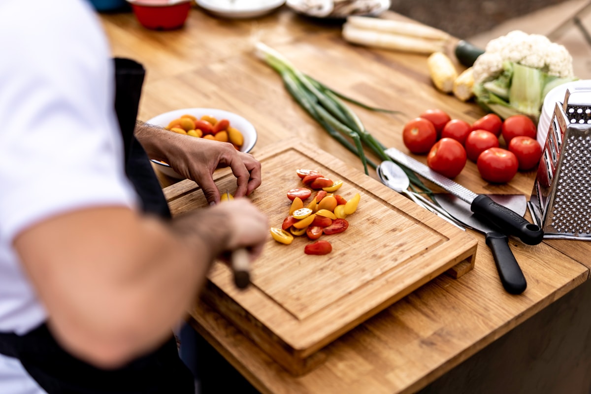 Vegetable soup cooking technique